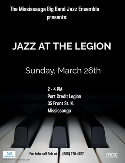 Jazz at the Legion - March 26